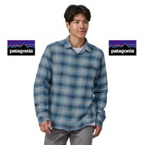 Patagonia Men's Long-Sleeved Cotton in Conversion Lightweight Fjord Flannel Shirt 42410 ktmart 00