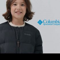 [Columbia] Kids U-neck lightweight padded jumper scarf set (C34-YUD903)1