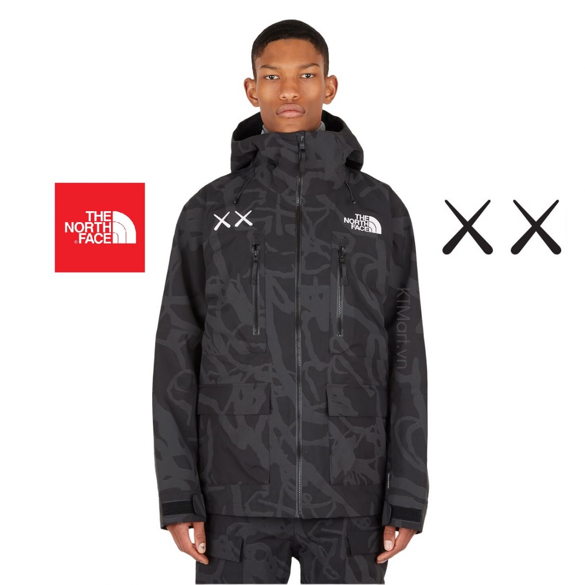 THE NORTH FACE x KAWS Freeride Jacket NF0A7WLQ size M