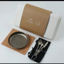 ARC'TERYX x Nordisk Co-branded Titanium， Plate Dinnerware Limited Edition Gift