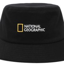 National Geographic N235AHA670 Small Logo Bucket Hat BLACK