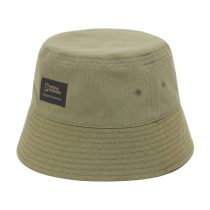 National Geographic N235AHA670 Small Logo Bucket Hat Olive