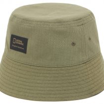 National Geographic N235AHA670 Small Logo Bucket Hat Olive