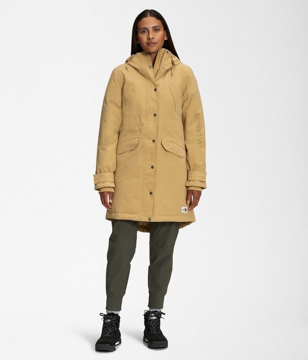 The North Face Women’s Snow Down Parka NF0A5AA4 Antelope Tan ktmart 9