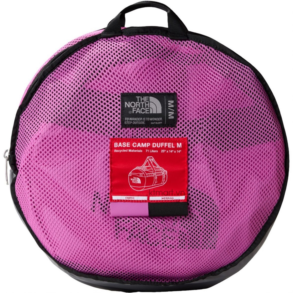 The North Face Base Camp Duffel-M-Wisteria Purple TNF Black NF0A52SA ktmart 3