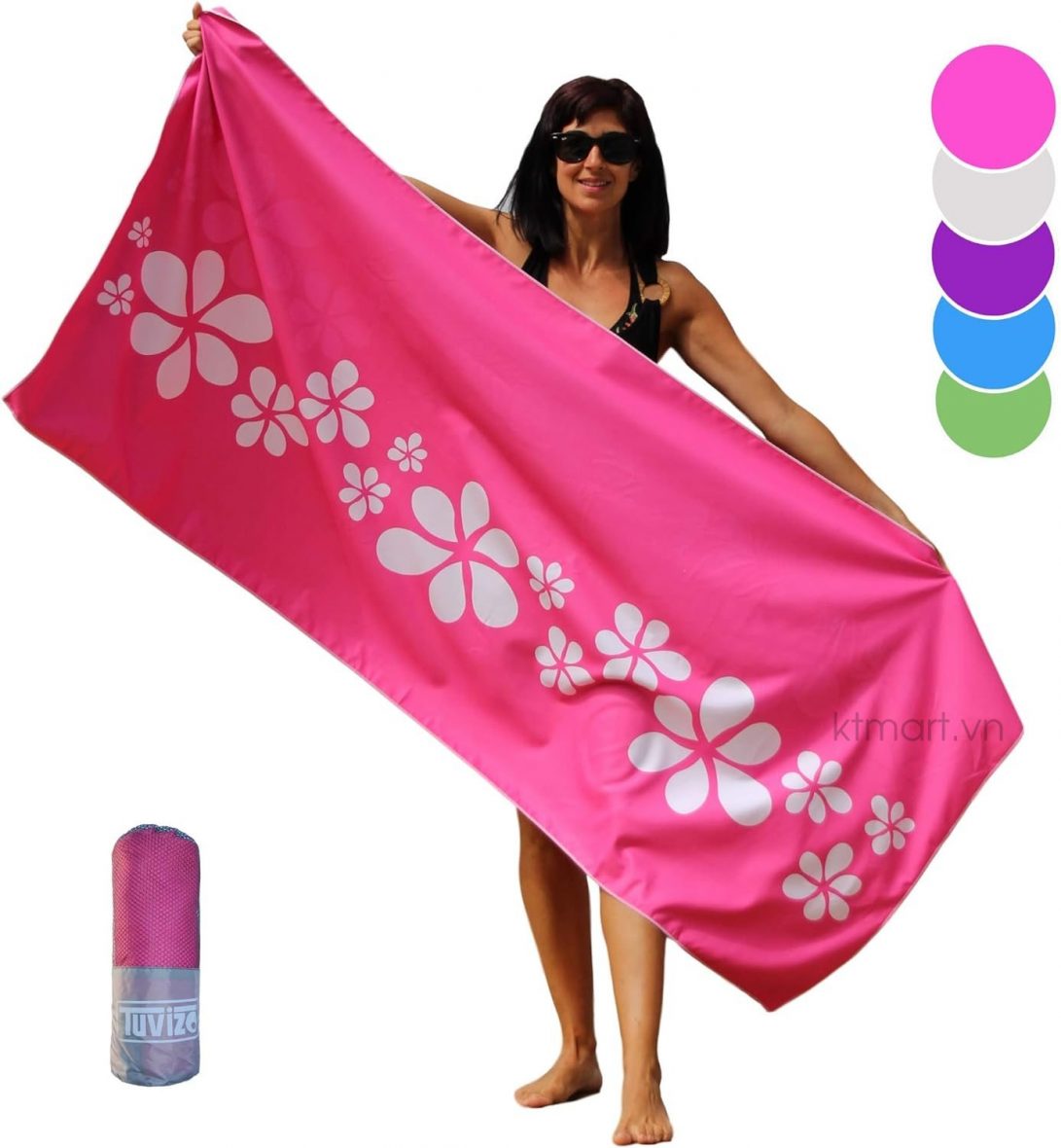 Tuvizo Beach Towel – Microfiber Quick Dry Towel 80x180cm