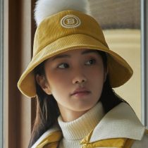 Beanpole Golf ACC Women's Corduroy Earmuff Wide Fit Bonnet Hat Yellow BE398BA16E ktmart 0