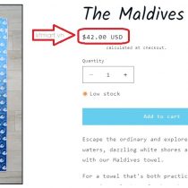 Onda The Maldives Towel ktmart 4