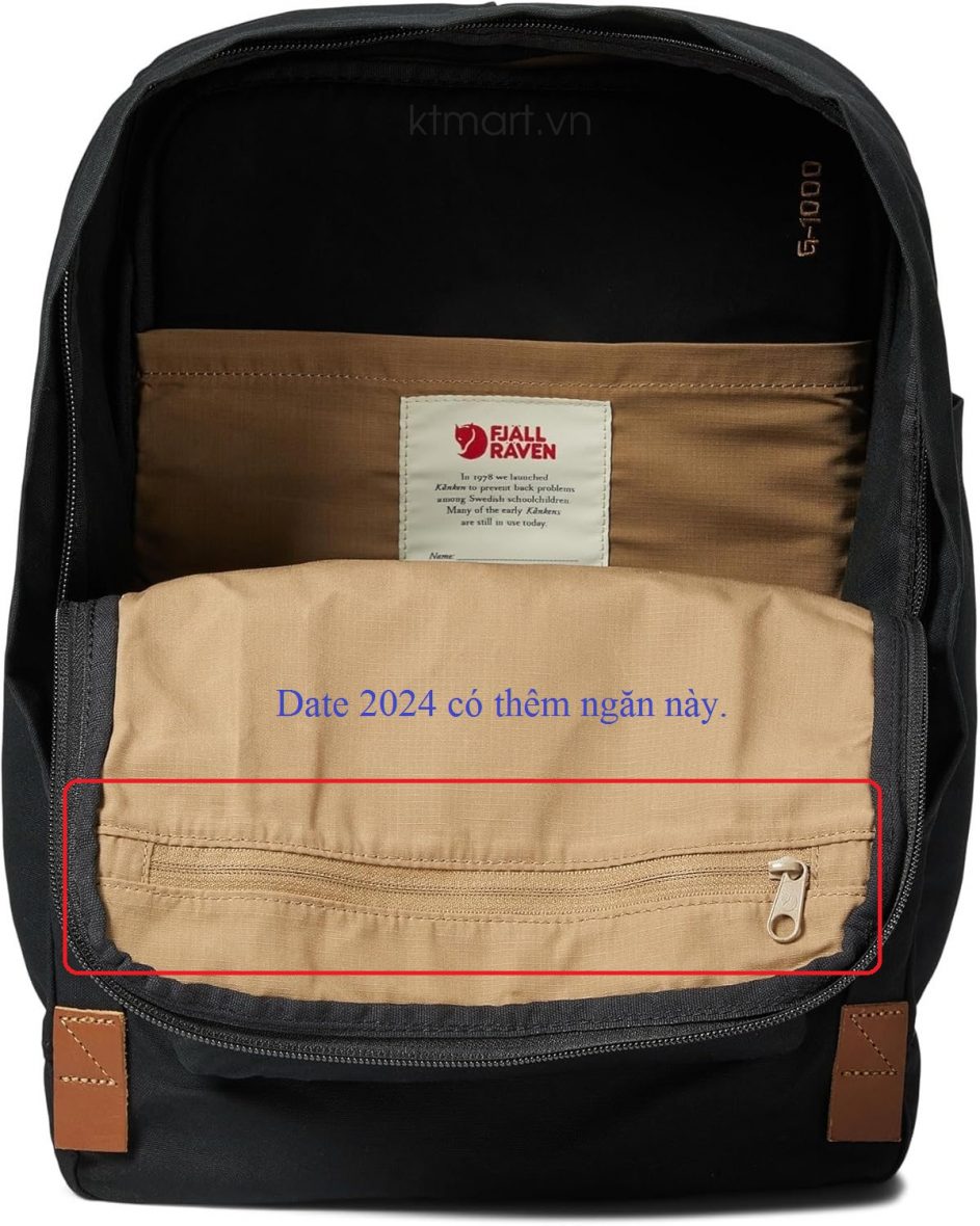 Fjallraven Kanken No. 2 Laptop 15 Black 23803 ktmart 4