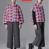 Izzat Baba Two-way Sleeve Pattern Goose Down Jumper BM2A2PD78 ktmart 0