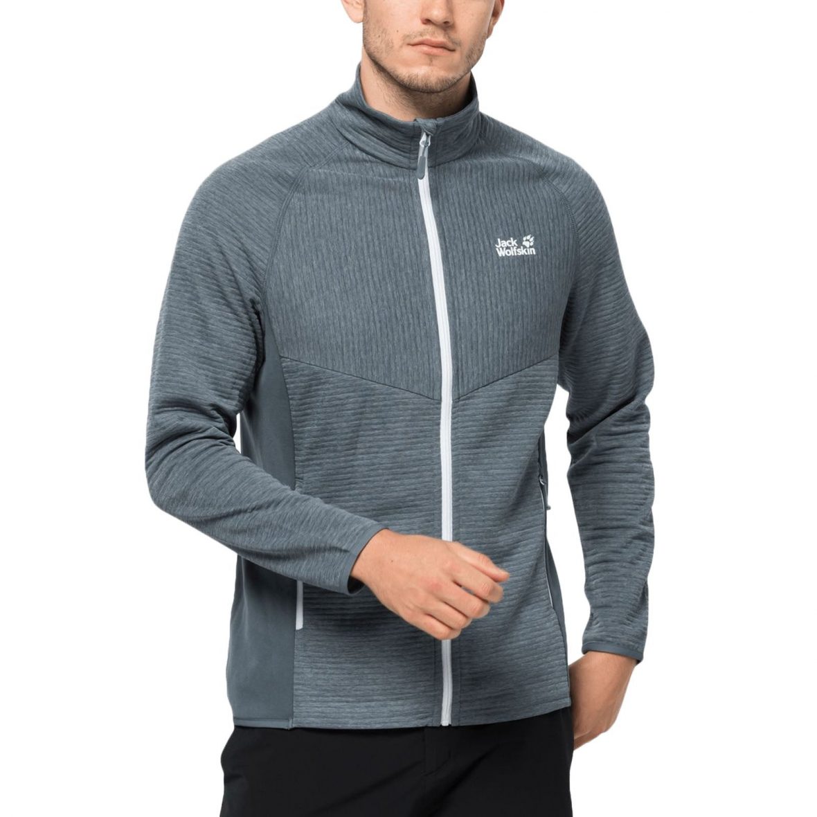 Áo khoác nỉ Jack Wolfskin 1709472 Mens Active Tongari Mid Layer Fleece Jacket size 2XL