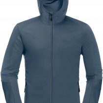 MEN'S SOFTSHELL JACK WOLFSKIN 1306921 GO HIKE WITH HOOD M1