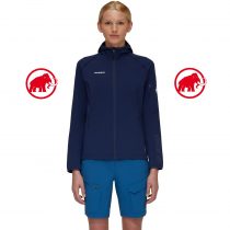 Mammut Women's Madris Light ML Hooded Jacket 1014-03851 Marine ktmart 0