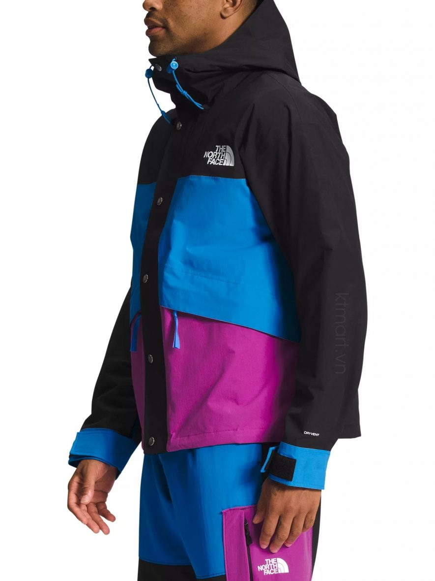 The North Face 86 Retro Mountain Jacket NF0A7UR9 Black Blue Purple ktmart 3