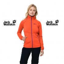 Jack Wolfskin Women’s Fortberg FZ Jacket 1711101 Vibrant Orange ktmart 00