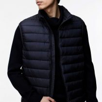 Áo khoác trần bông siêu nhẹ H&M SLIM FIT LIGHTWEIGHT PUFFER GILET size M, 4