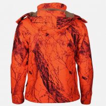 Gamehide Men's Velour Fleece Lined Blaze Orange Whitetail Hunting Jacket2