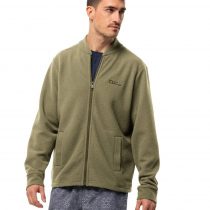 Jack Wolfskin 1711481 Light Curl Men's Fleece Jacket Bay Leaf size XL3