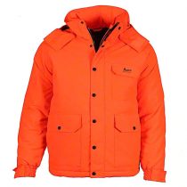 Mount'n Prairie Deerhunter Solid Blaze Orange Mens Insulated Burr Proof Hunting Parka M2