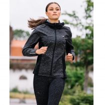 Kalenji Women's Running Hooded Jacket with Reflective Patterns ktmart 1