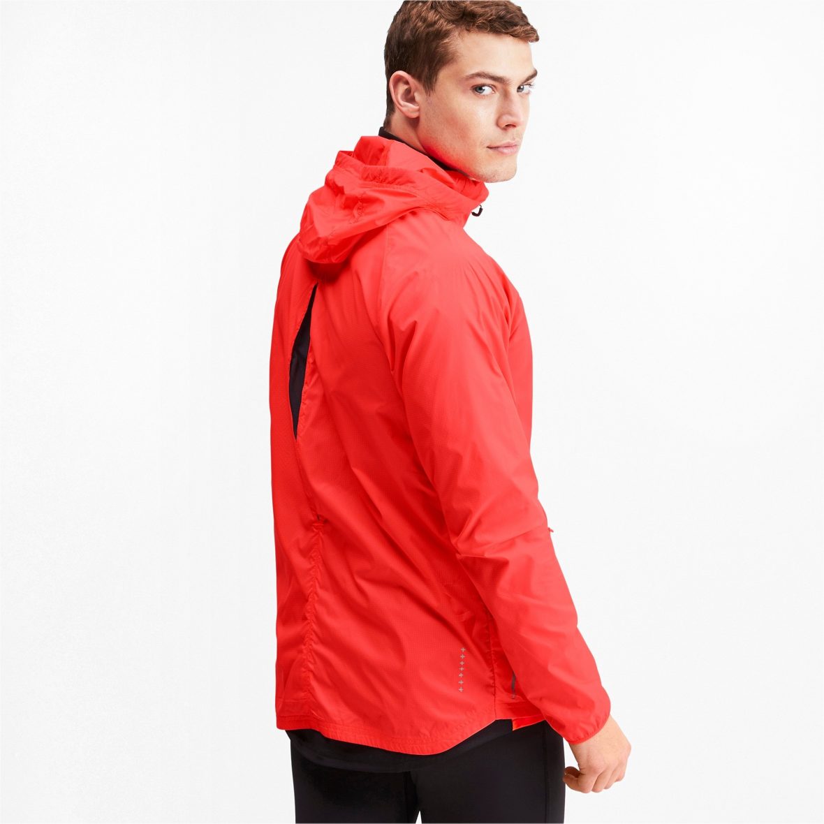 Lightweight Woven Hooded Men’s Running Jacket 518855 ktmart 1