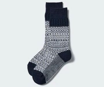 Tất len giữ nhiệt Heatech Uniqlo a