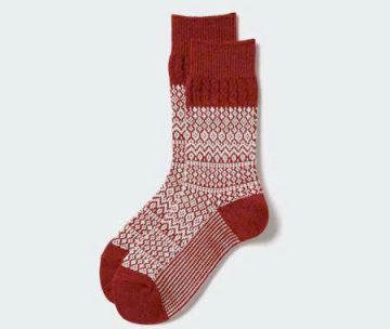 Tất len giữ nhiệt Heatech Uniqlo b