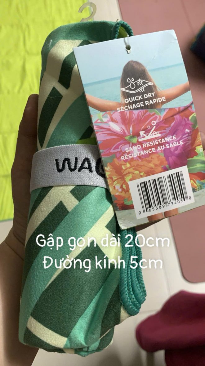 Waci Beach Tropical Leaves Towel ktmart 2