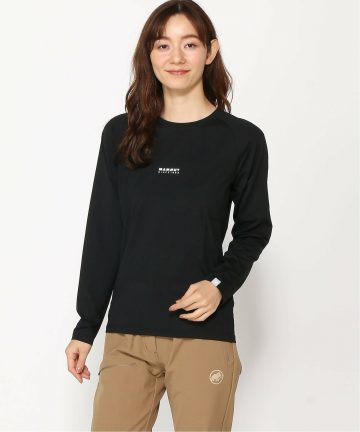 Mammut Women’s QD Logo Longsleeve T Shirt AF 1016-01040 size S, M Black