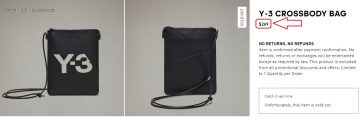 Y-3 Crossbody Bag JE2012 ktmart 12