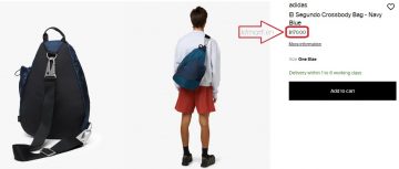 Adidas Blue El Segundo Sling Bag JX6190 ktmart 6