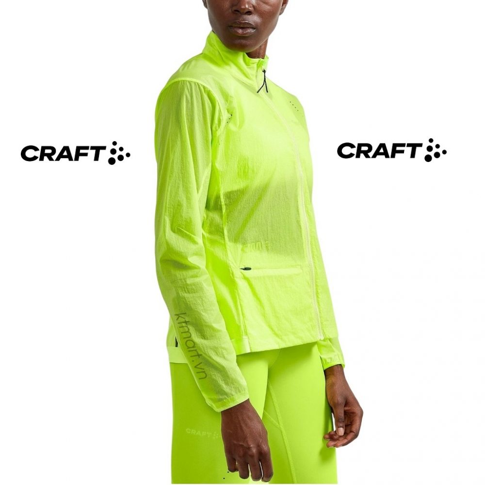 Áo gió chạy bộ Craft CTM Distance Jacket W 1910420 size S