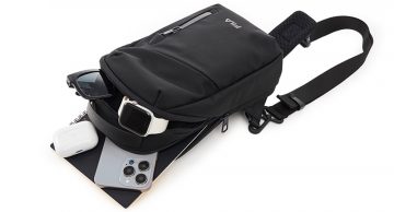 FILA Literary Simple Shoulder Bag - Black BPY-5602-BK6