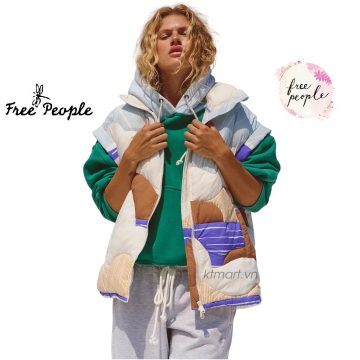 Free People In A Bubble Conversational Quilted Vest ktmart 00