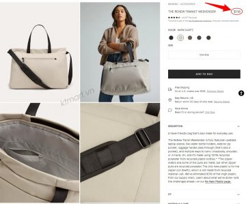 Everlane The ReNew Transit Weekender ktmart 15