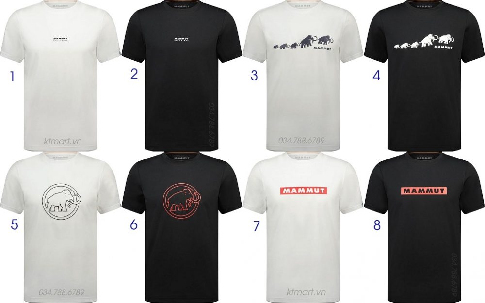 Mammut QD Logo Print T-Shirt AF Men 1017-02012 ktmart 3