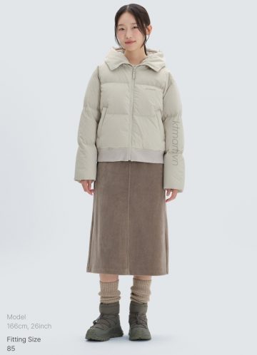 Snow Peak Women's Hooded Blouson Down Jacket S24WWGDJ63 ktmart 6