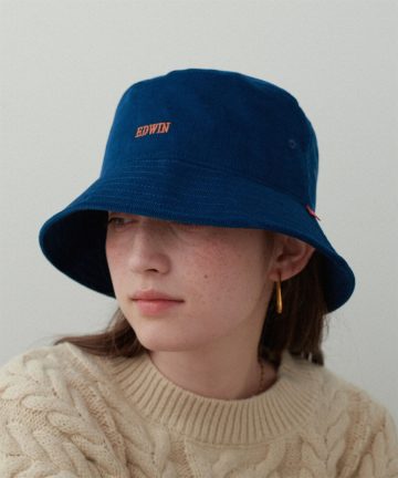 EDWIN Corduroy Embroidered Bucket Hat size 58cm11