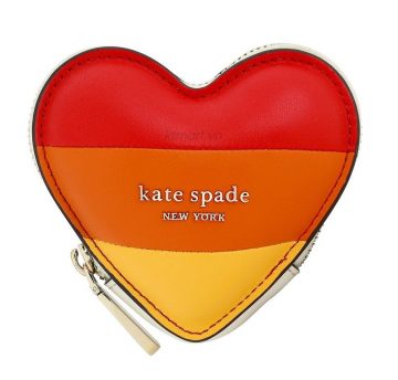 Kate Spade Rainbow 3D Heart Coin Purse K7838 ktmart 3