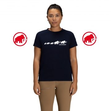 Mammut QD Logo Print T-Shirt AF Women 1017-02022 marine ktmart 0