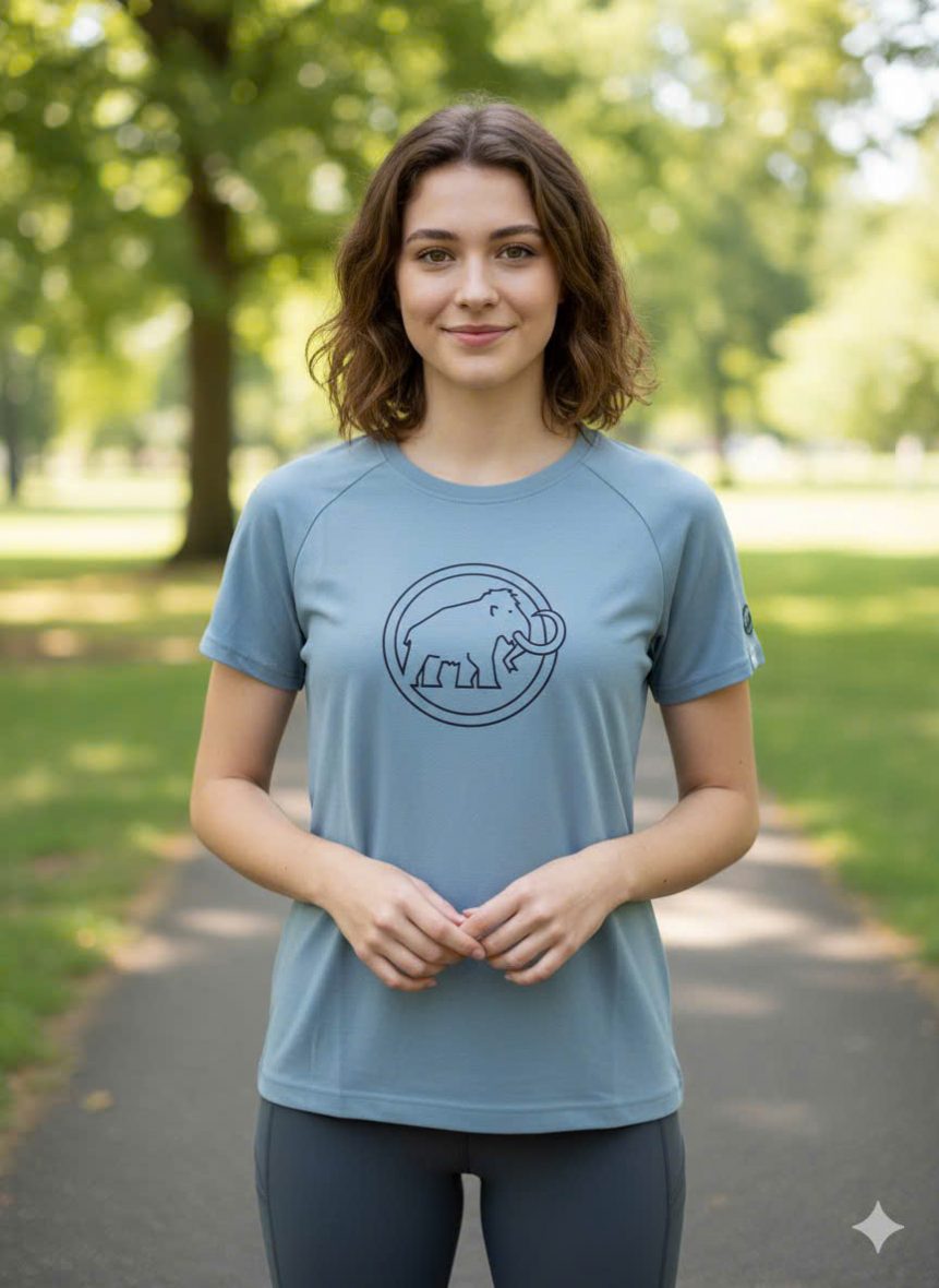 Áo thun Mammut QD Logo Print T-Shirt AF Women 1017-02022 size XS, S, M, L, XL, 2XL